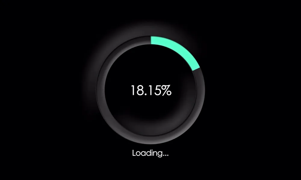Image of a loading screen