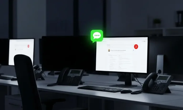 Computer with missed notifications